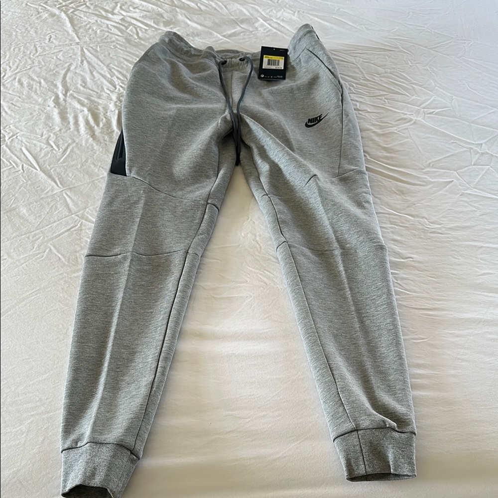 Nike Gray Joggers with Logo